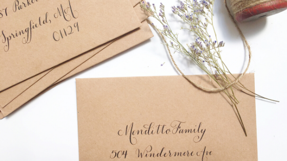 Calligraphy Ideas for Your Wedding