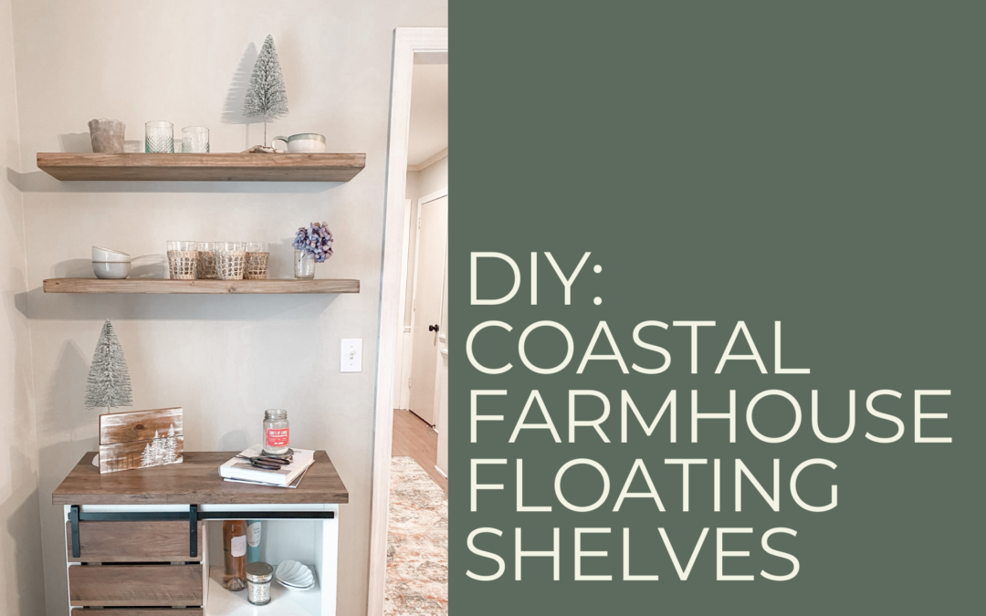 Easy and Inexpensive DIY Floating Shelves