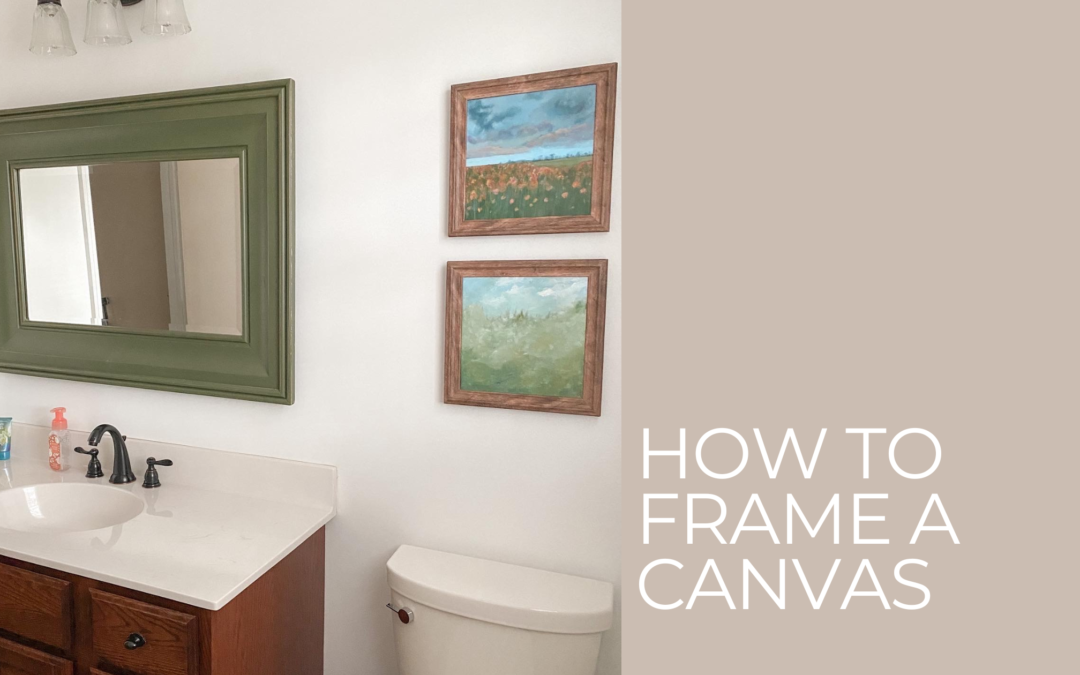 How to Frame Canvas Prints