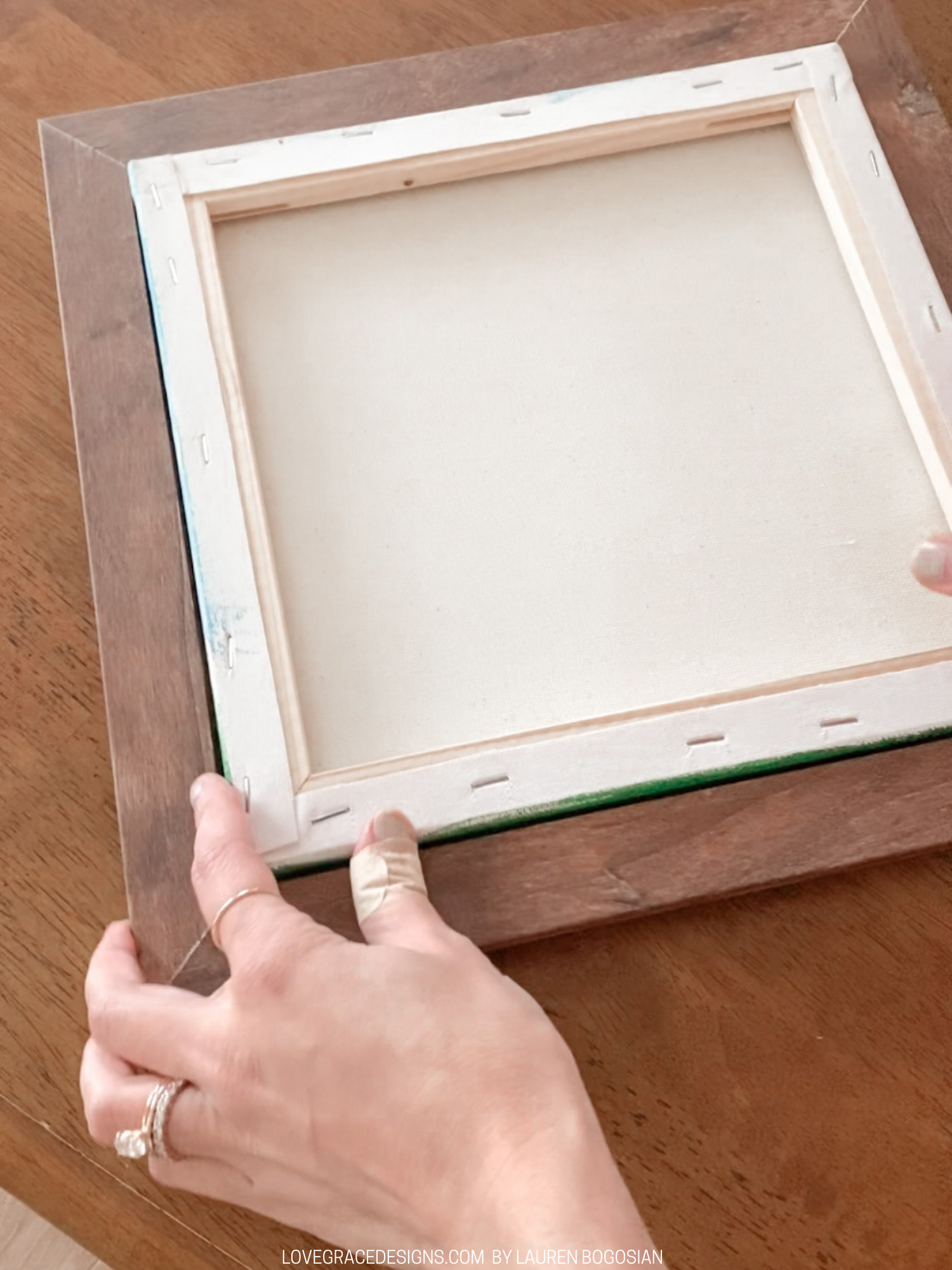 easy diy wood painting frames