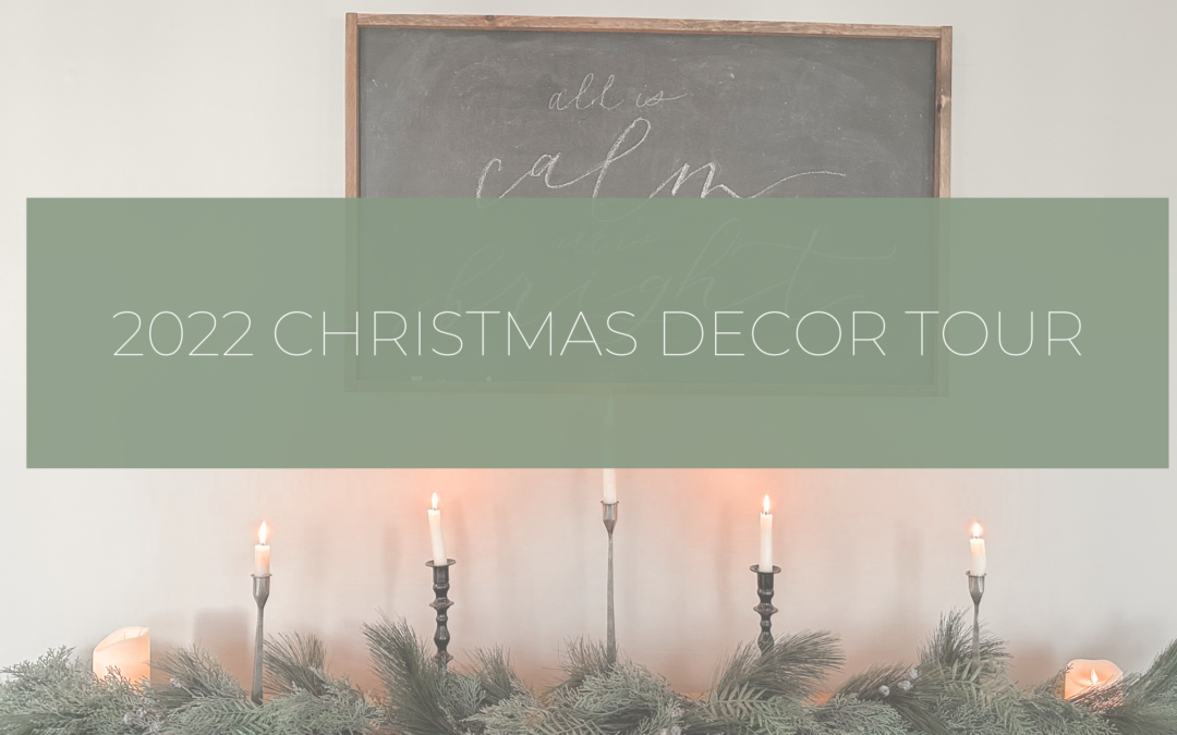 Coastal Farmhouse Home Christmas Decor Tour