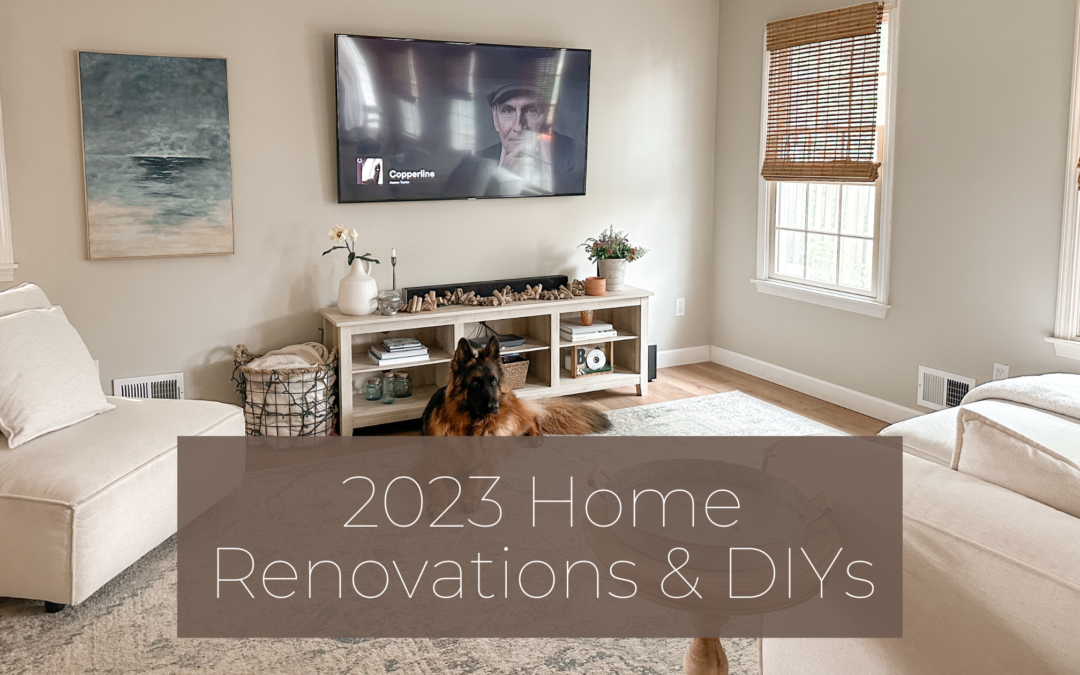 Our 2023 Year of Home Renovations and DIYs